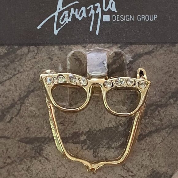 Vintage Jewelry - FINAL SALE Vintage Cat Eye Glasses Brooch